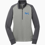 MARK TWAIN HIGH SCHOOL TIGERS <span class="pdp-name-mascot">MARK TWAIN TIGERS</span> Nike Women's Dri-FIT 1/2-Zip Pullover Front Thumbnail