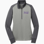 WELEETKA HIGH SCHOOL OUTLAWS Nike Women's Dri-FIT 1/2-Zip Pullover Front Thumbnail