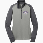 Shell Bank Brigade <span class="pdp-name-mascot">Shell Bank P771K@014 Labradors</span> Nike Women's Dri-FIT 1/2-Zip Pullover Front Thumbnail