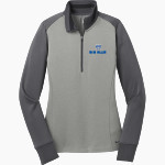 Hamilton Big Blue <span class="pdp-name-mascot">Hamilton Bull Dogs</span> Nike Women's Dri-FIT 1/2-Zip Pullover Front Thumbnail