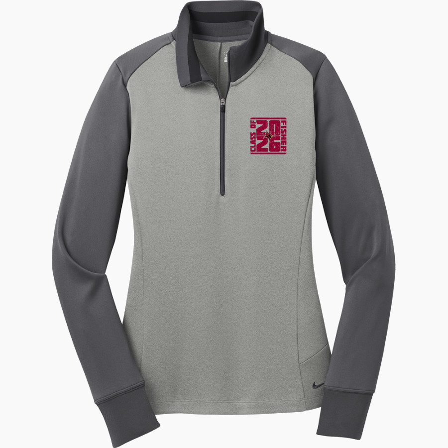 Fisher Cardinals <span class="pdp-name-mascot">Fisher Cardinals</span> Nike Women's Dri-FIT 1/2-Zip Pullover