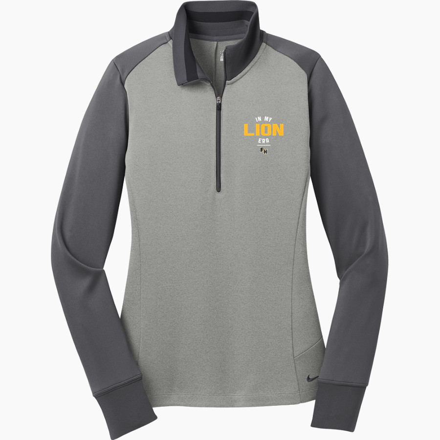 FRANK HUGHES HIGH SCHOOL LIONS <span class="pdp-name-mascot">FRANK HUGHES LIONS</span> Nike Women's Dri-FIT 1/2-Zip Pullover