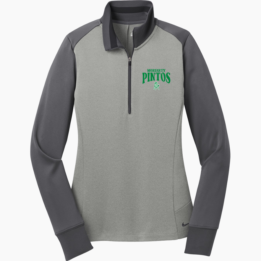 MORIARTY HIGH SCHOOL PINTOS Nike Women's Dri-FIT 1/2-Zip Pullover