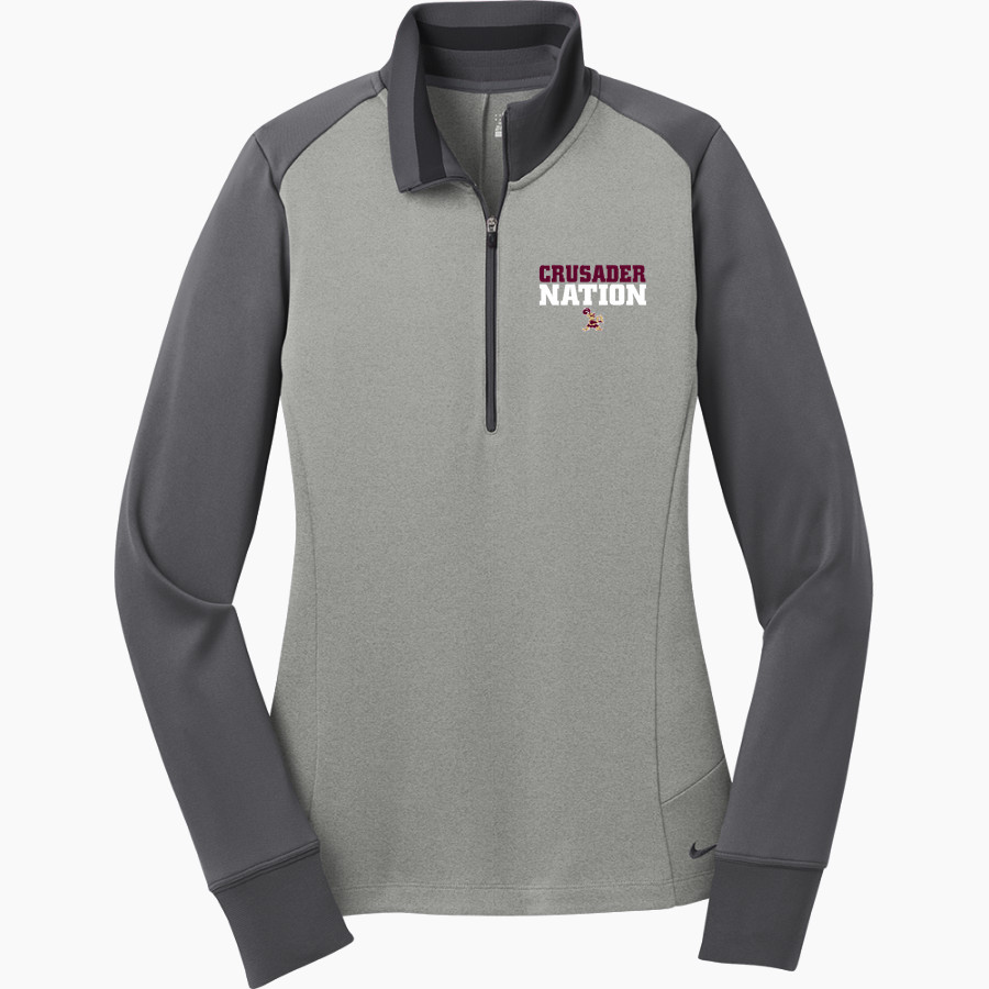 EDGEWOOD CRUSADERS The Official Online Store Nike Women's Dri-FIT 1/2-Zip Pullover