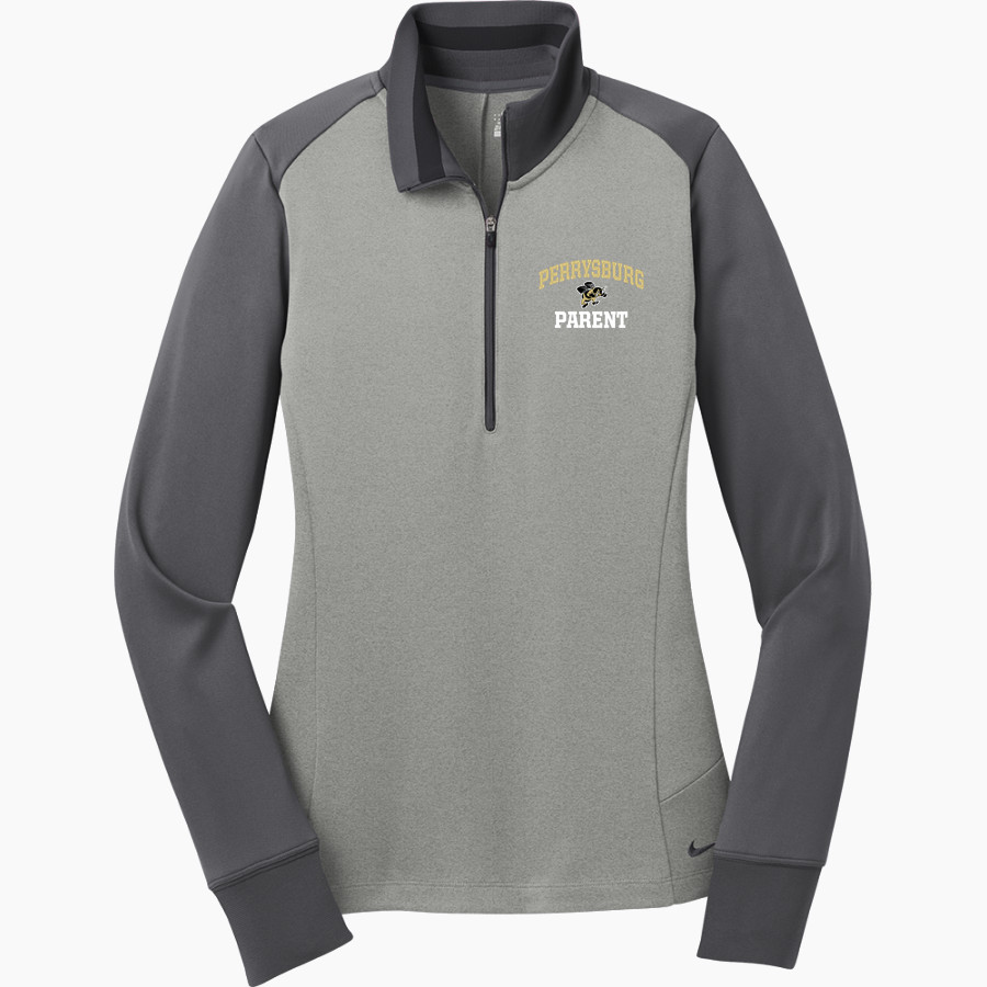 PERRYSBURG HIGH SCHOOL YELLOW JACKETS <span class="pdp-name-mascot">PERRYSBURG YELLOW JACKETS</span> Nike Women's Dri-FIT 1/2-Zip Pullover