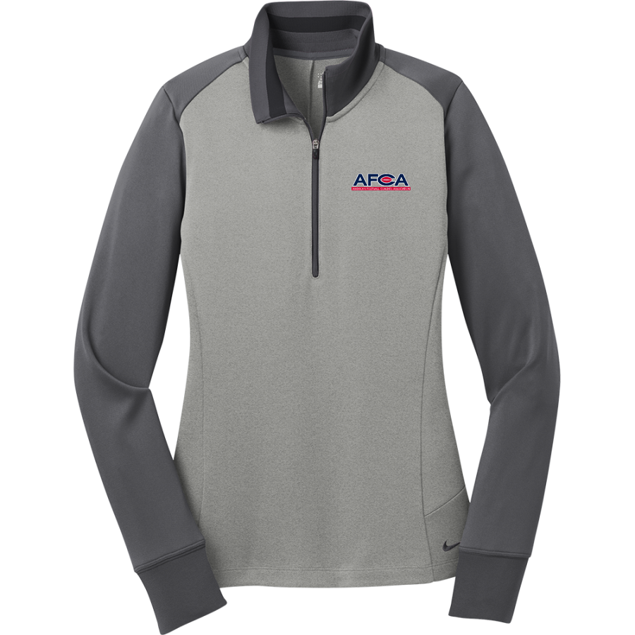 AFCA <span class="pdp-name-mascot">Afca Texas</span> Nike Women's Dri-FIT 1/2-Zip Pullover