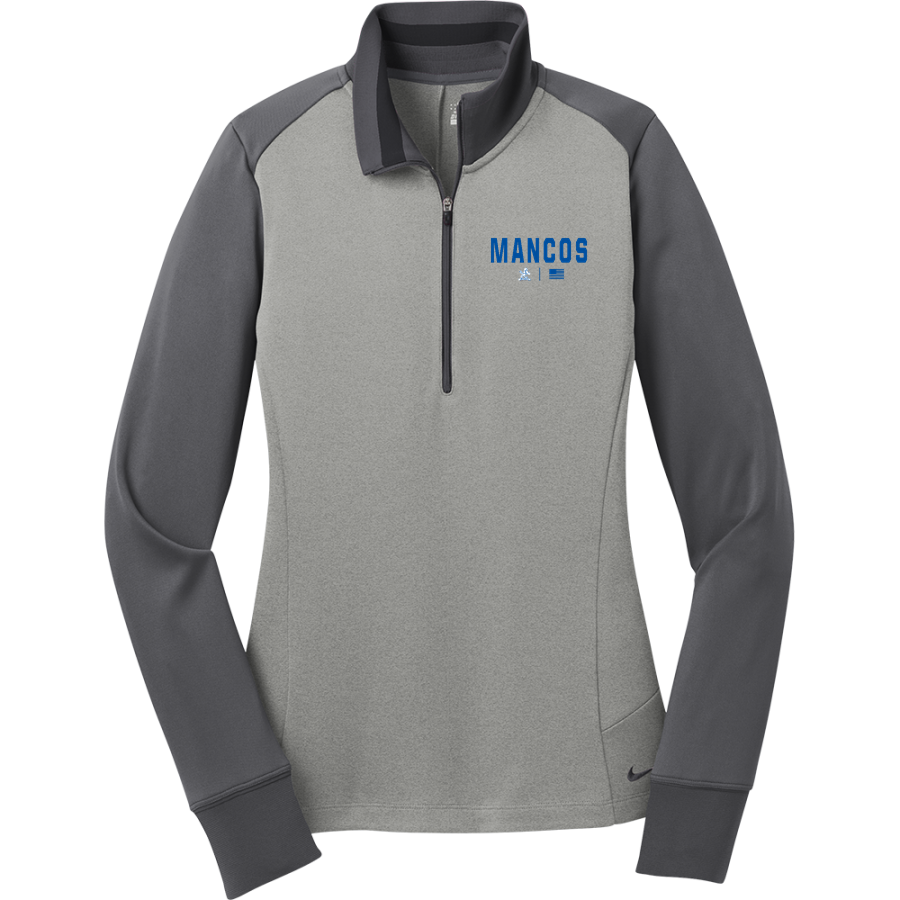 MANCOS HIGH SCHOOL BLUEJAYS <span class="pdp-name-mascot">MANCOS BLUEJAYS</span> Nike Women's Dri-FIT 1/2-Zip Pullover
