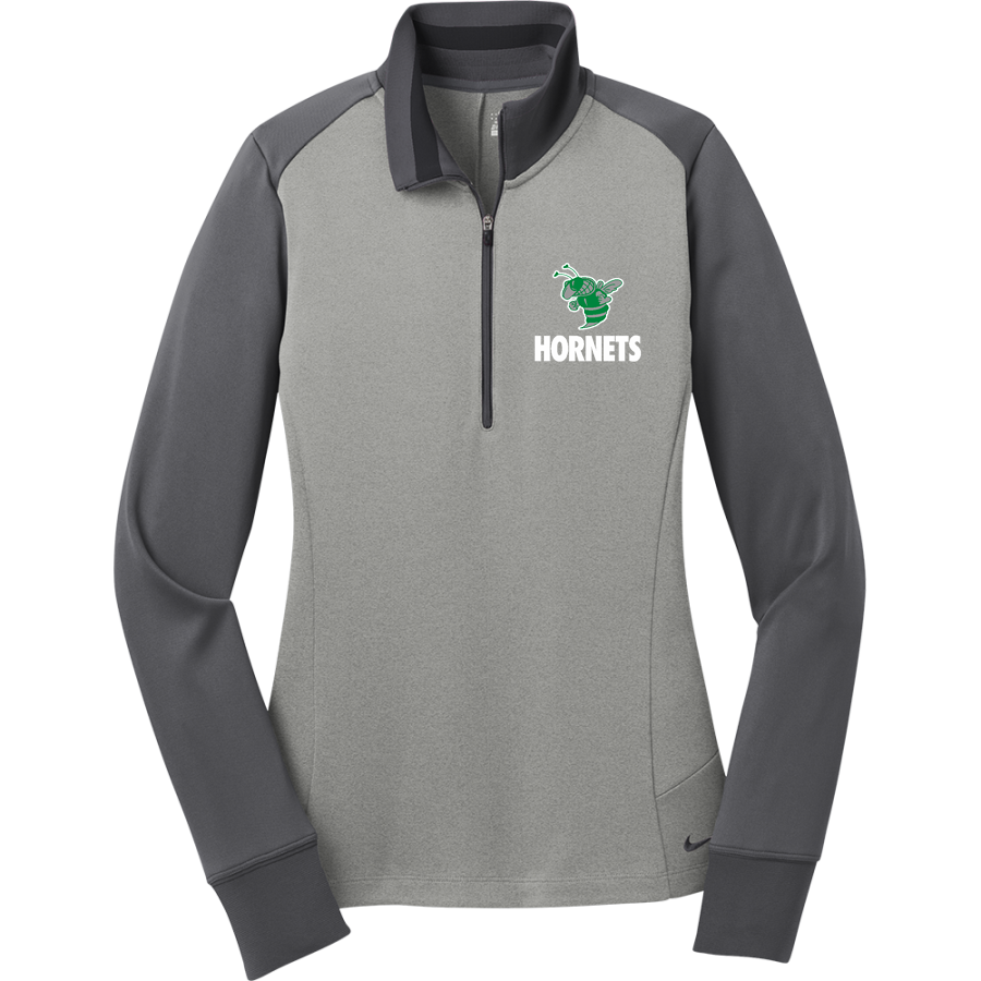 Hudson Hornets <span class="pdp-name-mascot">Hudson Hornets</span> Nike Women's Dri-FIT 1/2-Zip Pullover