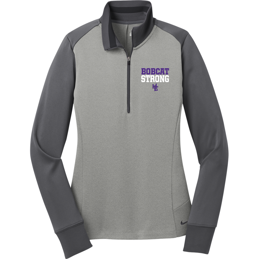HYDRO-EAKLY HIGH SCHOOL BOBCATS <span class="pdp-name-mascot">HYDRO - EAKLY BOBCATS</span> Nike Women's Dri-FIT 1/2-Zip Pullover