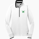 Communion of Saints School Sabres official sideline store <span class="pdp-name-mascot">Communion of Saints School Sabres</span> Nike Women's Dri-FIT 1/2-Zip Pullover Front Thumbnail