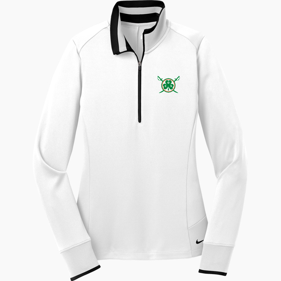 Communion of Saints School Sabres official sideline store <span class="pdp-name-mascot">Communion of Saints School Sabres</span> Nike Women's Dri-FIT 1/2-Zip Pullover