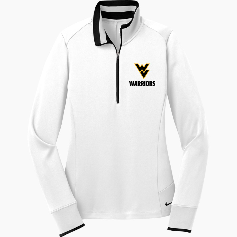 WAPSIE VALLEY HIGH SCHOOL WARRIORS Nike Women's Dri-FIT 1/2-Zip Pullover
