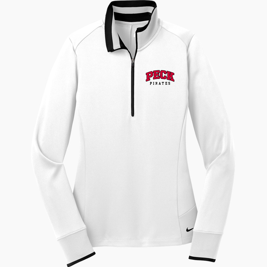 PECK COMMUNITY Pirates Nike Women's Dri-FIT 1/2-Zip Pullover