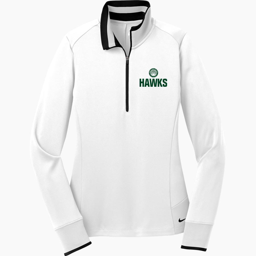 Harbor Country Day School Hawks Nike Women's Dri-FIT 1/2-Zip Pullover