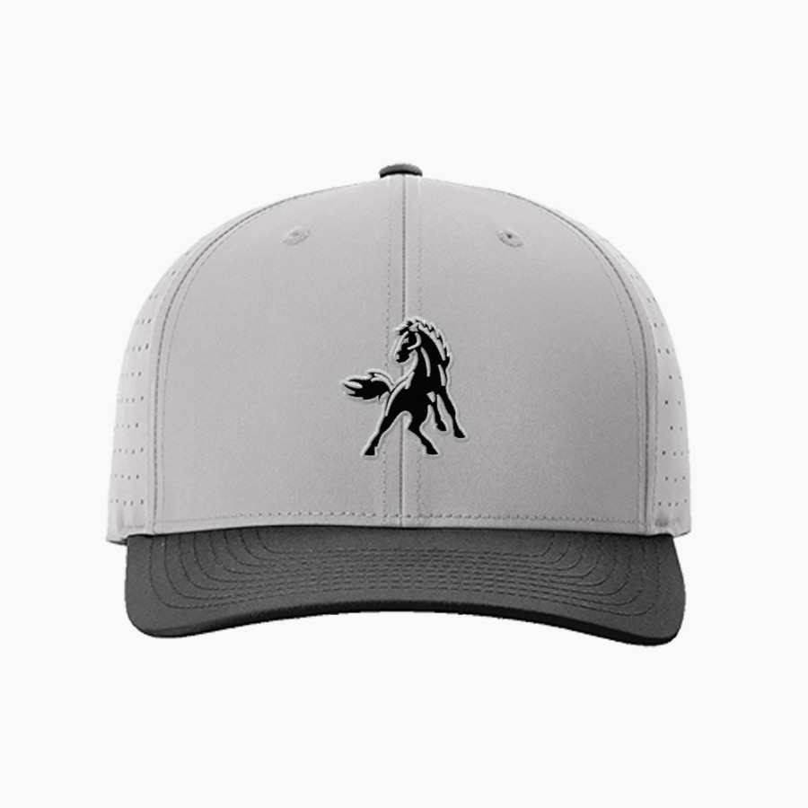 Schuylerville Horses <span class="pdp-name-mascot">Schuylerville Black Horses</span> Richardson Laser Perf R-Flex Snapback