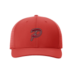Pulaski Red Raiders <span class="pdp-name-mascot">Pulaski Red Reaiders</span> Richardson Laser Perf R-Flex Snapback Front Thumbnail