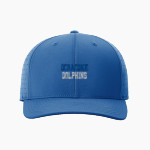OCRACOKE SCHOOL DOLPHINS <span class="pdp-name-mascot">OCRACOKE DOLPHINS</span> Richardson Laser Perf R-Flex Snapback Front Thumbnail