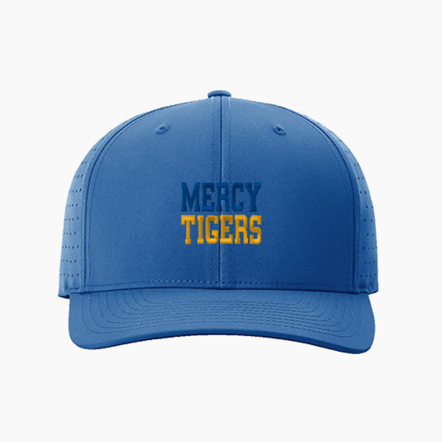 Mercy High School Tigers Online Store <span class="pdp-name-mascot">Mercy Tigers</span> Richardson Laser Perf R-Flex Snapback