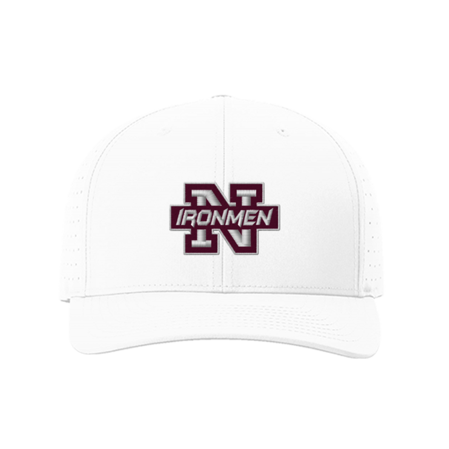 NOWATA HIGH SCHOOL IRONMEN <span class="pdp-name-mascot">NOWATA IRONMEN</span> Richardson Laser Perf R-Flex Snapback