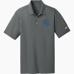 Wyoming Cowboys Cowboys <span class="pdp-name-mascot">Wyoming Cowboys</span> Nike Men's Dri-FIT Vertical Mesh Polo Front Thumbnail