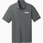Discovery Dolphins <span class="pdp-name-mascot">Discovery School Dolphins</span> Nike Men's Dri-FIT Vertical Mesh Polo Front Thumbnail