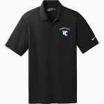 Wheatland-Chili Wildcats Nike Men's Dri-FIT Vertical Mesh Polo Front Thumbnail