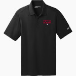 Plainfield Quakers <span class="pdp-name-mascot">Plainfield Quakers</span> Nike Men's Dri-FIT Vertical Mesh Polo Front Thumbnail