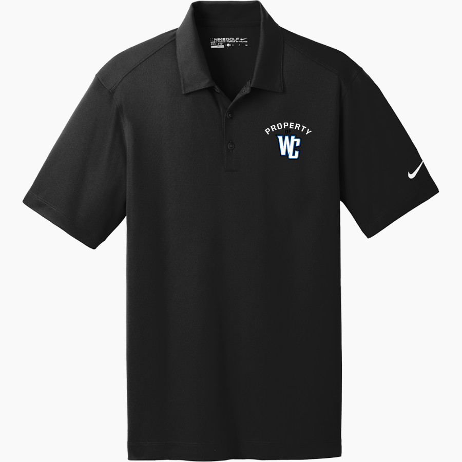 Wheatland-Chili Wildcats Nike Men's Dri-FIT Vertical Mesh Polo