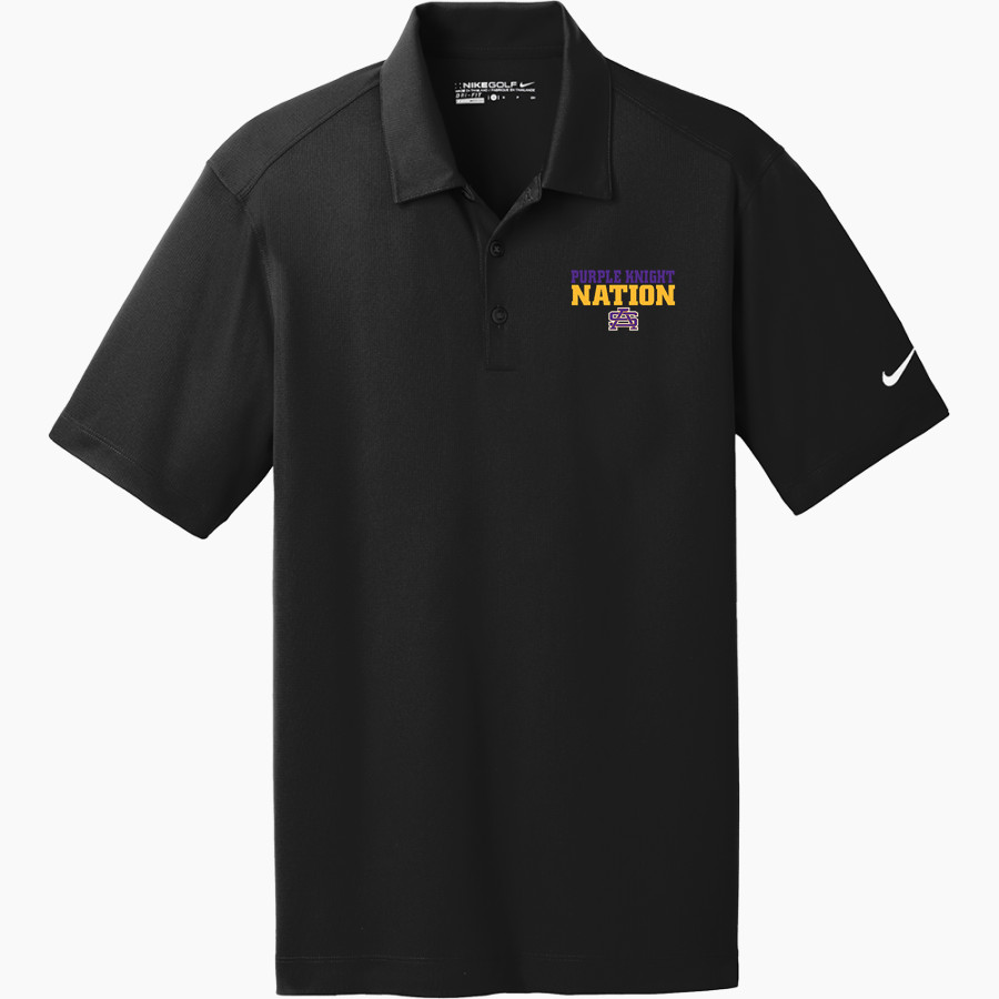 ST. AUGUSTINE HIGH SCHOOL PURPLE KNIGHTS <span class="pdp-name-mascot">SAINT AUGUSTINE PURPLE KNIGHTS</span> Nike Men's Dri-FIT Vertical Mesh Polo