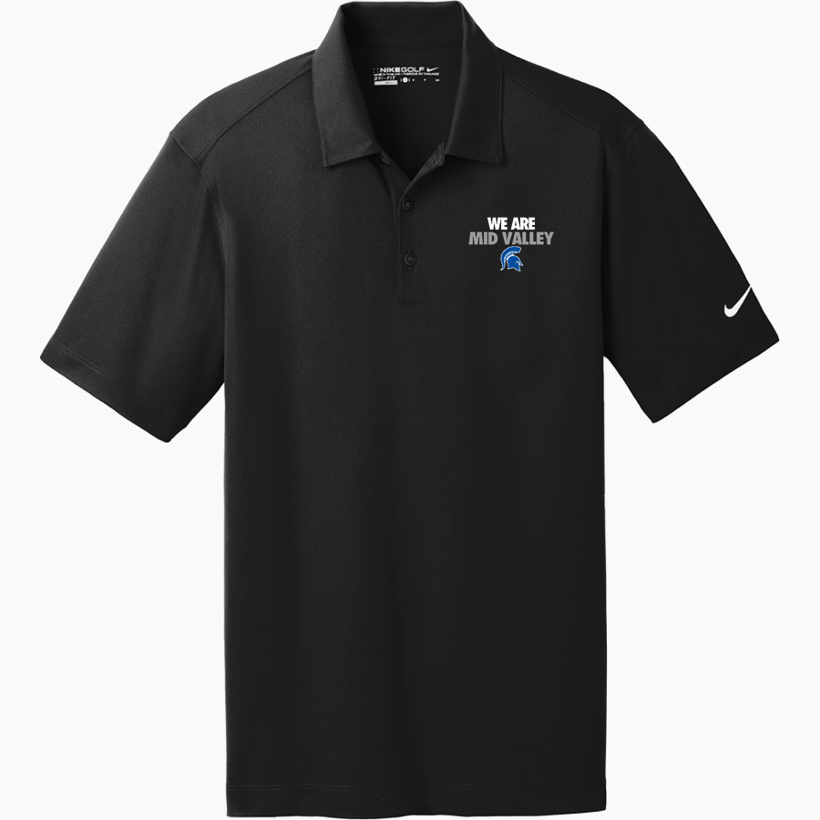 MID VALLEY HIGH SCHOOL SPARTANS <span class="pdp-name-mascot">MID VALLEY SPARTANS</span> Nike Men's Dri-FIT Vertical Mesh Polo