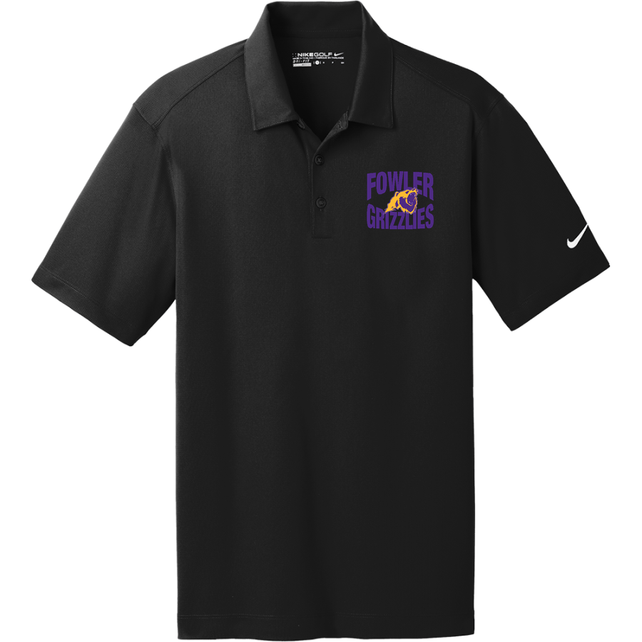 Fowler Grizzlies <span class="pdp-name-mascot">Fowler Grizzlies</span> Nike Men's Dri-FIT Vertical Mesh Polo