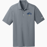 Thiel Tomcats Nike Men's Dri-FIT Vertical Mesh Polo Front Thumbnail