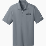 HERON LAKE-OKABENA Coyotes <span class="pdp-name-mascot">HERON LAKE - OKABENA Coyotes</span> Nike Men's Dri-FIT Vertical Mesh Polo Front Thumbnail