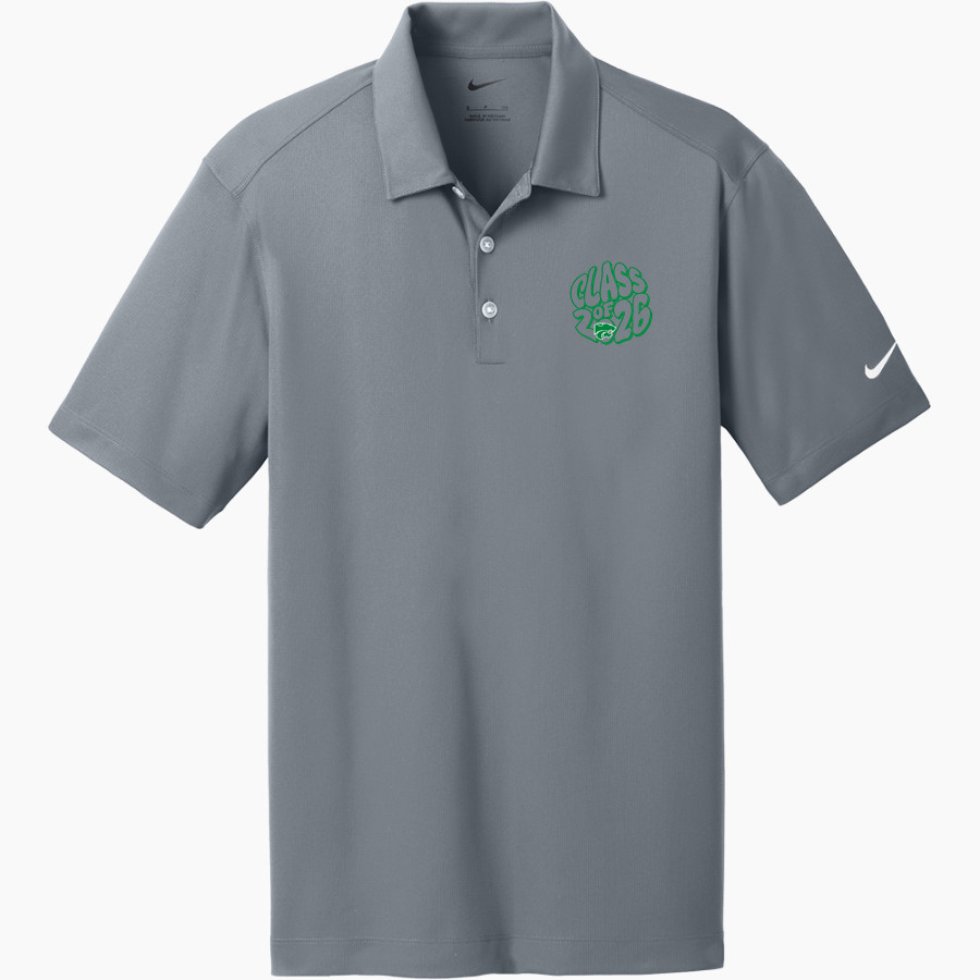 MAYFIELD HIGH SCHOOL WILDCATS <span class="pdp-name-mascot">MAYFIELD WILDCATS</span> Nike Men's Dri-FIT Vertical Mesh Polo