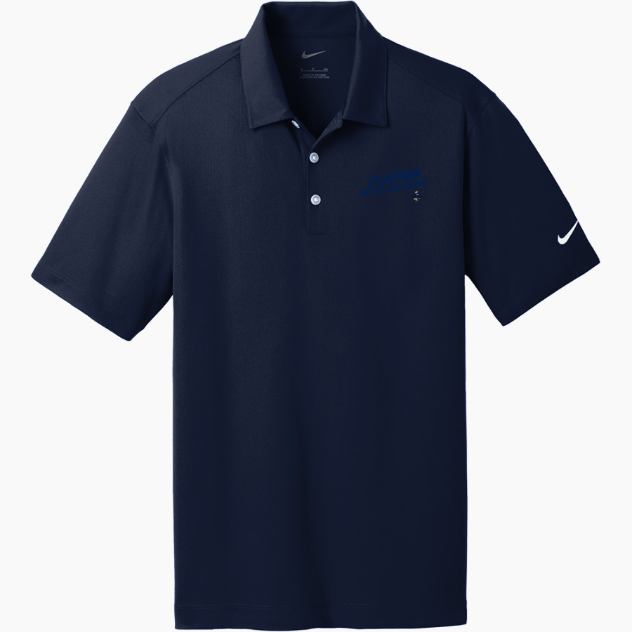 Clarion Golden Eagles <span class="pdp-name-mascot">Clarion - Penn West University Golden Eagles</span> Nike Men's Dri-FIT Vertical Mesh Polo