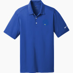 Greenfield Central Cougars Online Store <span class="pdp-name-mascot">Greenfield-Central Cougars</span> Nike Men's Dri-FIT Vertical Mesh Polo Front Thumbnail