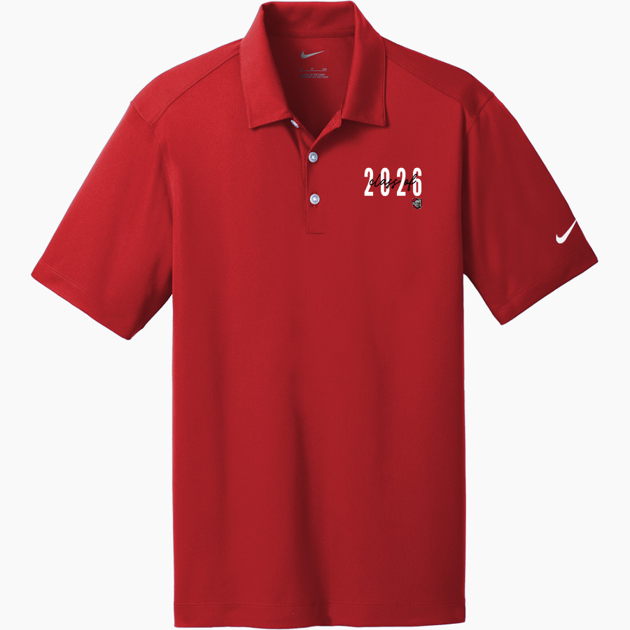 Belmont Abbey College The Official Store of the Crusaders <span class="pdp-name-mascot">Belmont Abbey Crusaders</span> Nike Men's Dri-FIT Vertical Mesh Polo