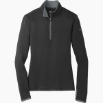 Miles Golden Bears Nike Women's Dri-FIT Stretch 1/2-Zip Pullover Front Thumbnail