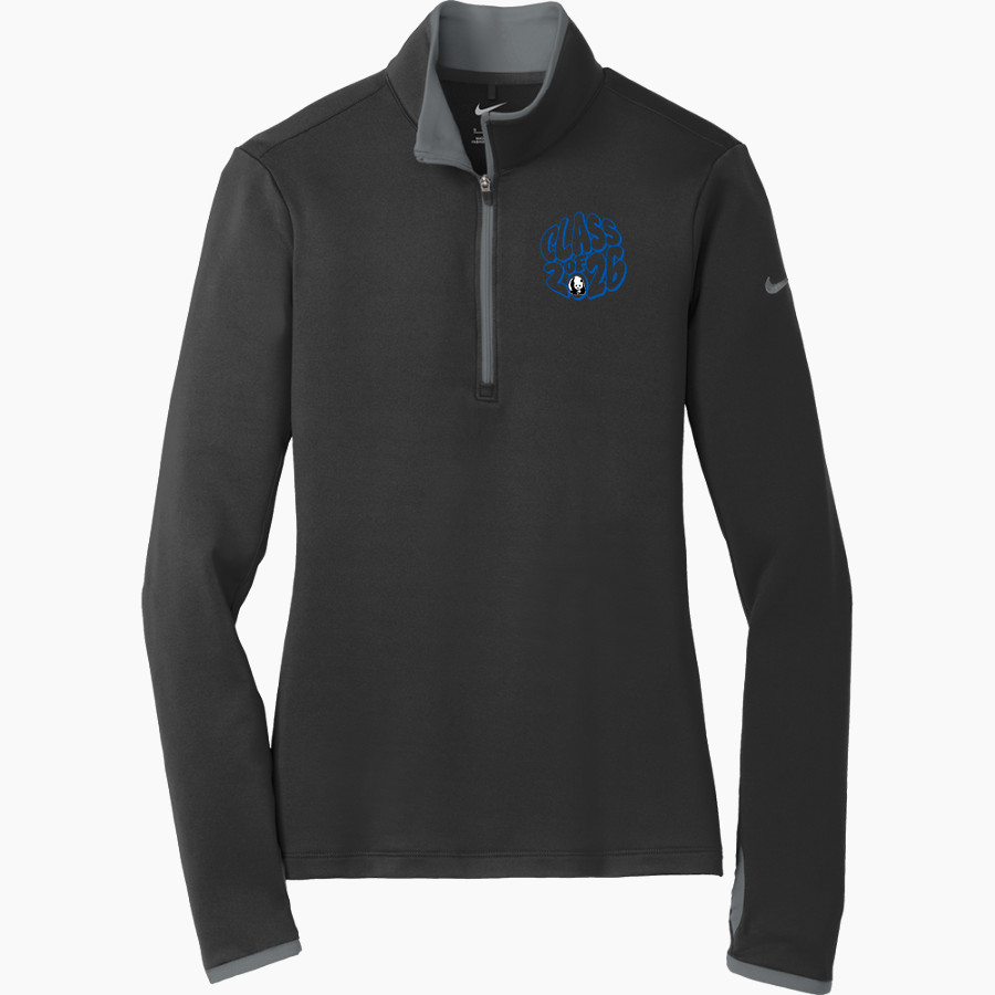 Porter Pandas official sideline store <span class="pdp-name-mascot">Porter Elementary School Pandas</span> Nike Women's Dri-FIT Stretch 1/2-Zip Pullover