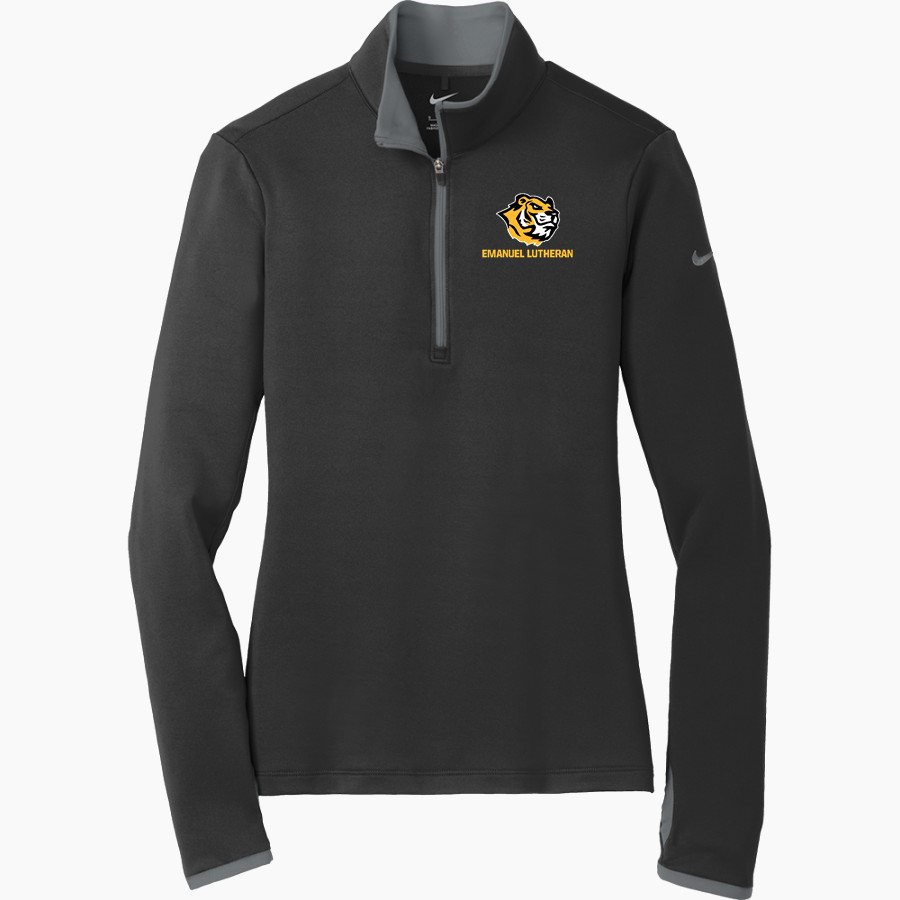 Emanuel Lutheran Tigers <span class="pdp-name-mascot">Emanuel Lutheran School Tigers</span> Nike Women's Dri-FIT Stretch 1/2-Zip Pullover