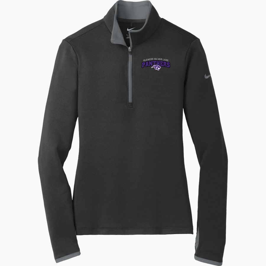 Glencoe-Silver Lake Panthers <span class="pdp-name-mascot">Glencoe Silver-Lake Panthers</span> Nike Women's Dri-FIT Stretch 1/2-Zip Pullover
