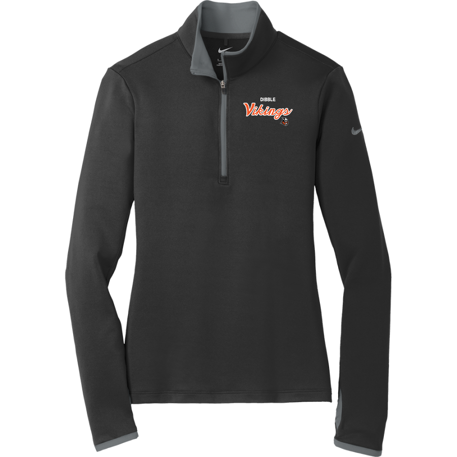 Dibble Vikings <span class="pdp-name-mascot">Dibble Vikings</span> Nike Women's Dri-FIT Stretch 1/2-Zip Pullover
