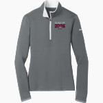 FCA Lions Nike Women's Dri-FIT Stretch 1/2-Zip Pullover Front Thumbnail