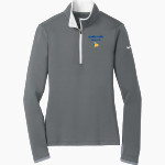 CULBRETH Cougars <span class="pdp-name-mascot">GREY CULBRETH MIDDLE SCHOOL Cougars</span> Nike Women's Dri-FIT Stretch 1/2-Zip Pullover Front Thumbnail