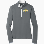 Grambling Kittens Nike Women's Dri-FIT Stretch 1/2-Zip Pullover Front Thumbnail