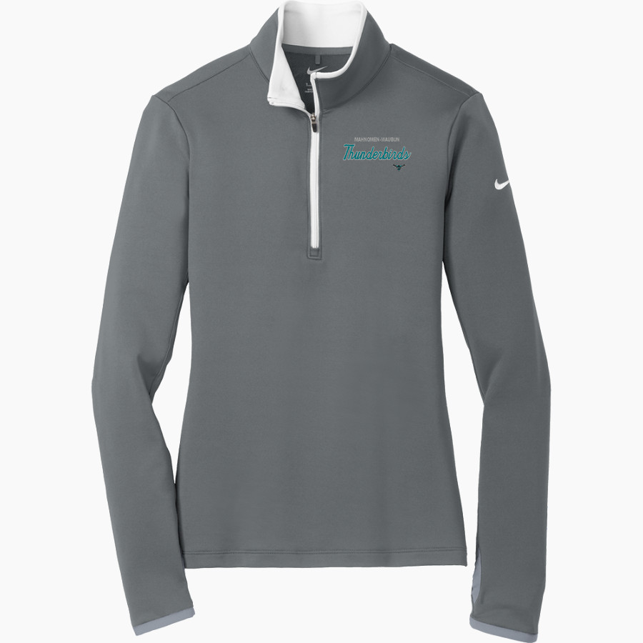 Mahnomen-Waubun THUNDERBIRDS <span class="pdp-name-mascot">Mahnomen-Waubun THUNDERBIRDS</span> Nike Women's Dri-FIT Stretch 1/2-Zip Pullover