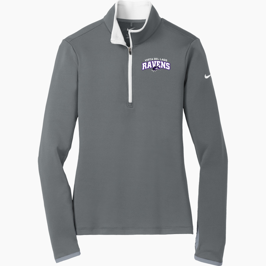 VISTA DEL LAGO RAVENS ONLINE STORE <span class="pdp-name-mascot">VISTA DEL LAGO RAVENS</span> Nike Women's Dri-FIT Stretch 1/2-Zip Pullover