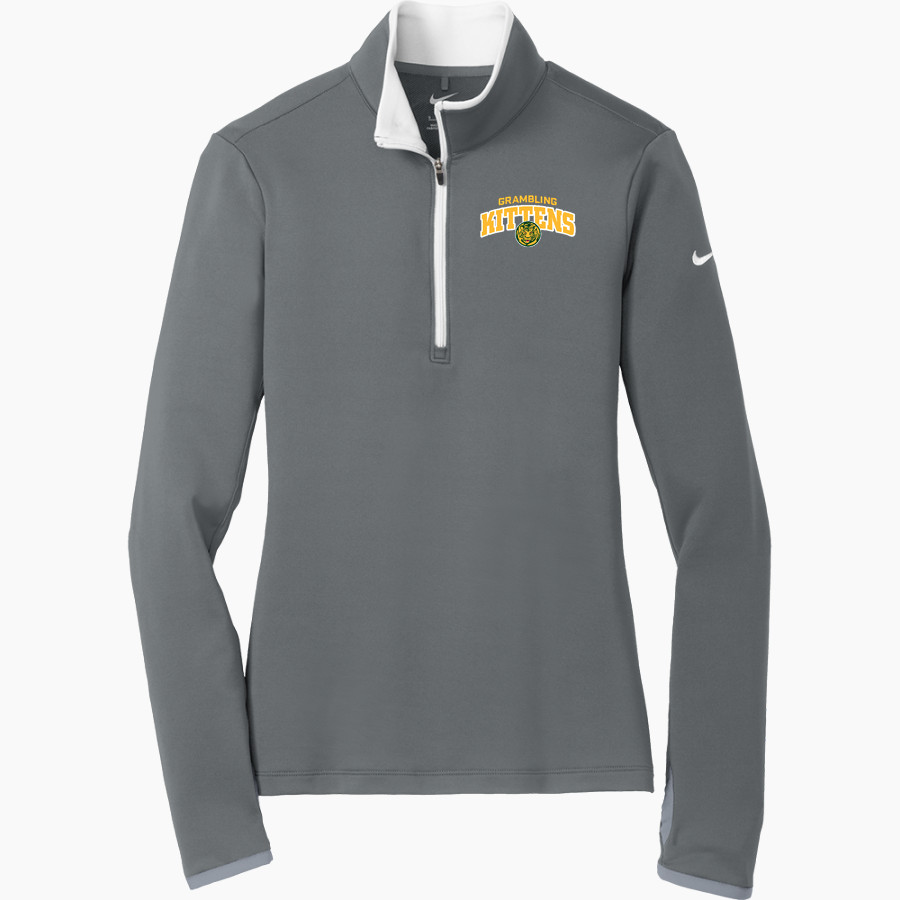Grambling Kittens Nike Women's Dri-FIT Stretch 1/2-Zip Pullover