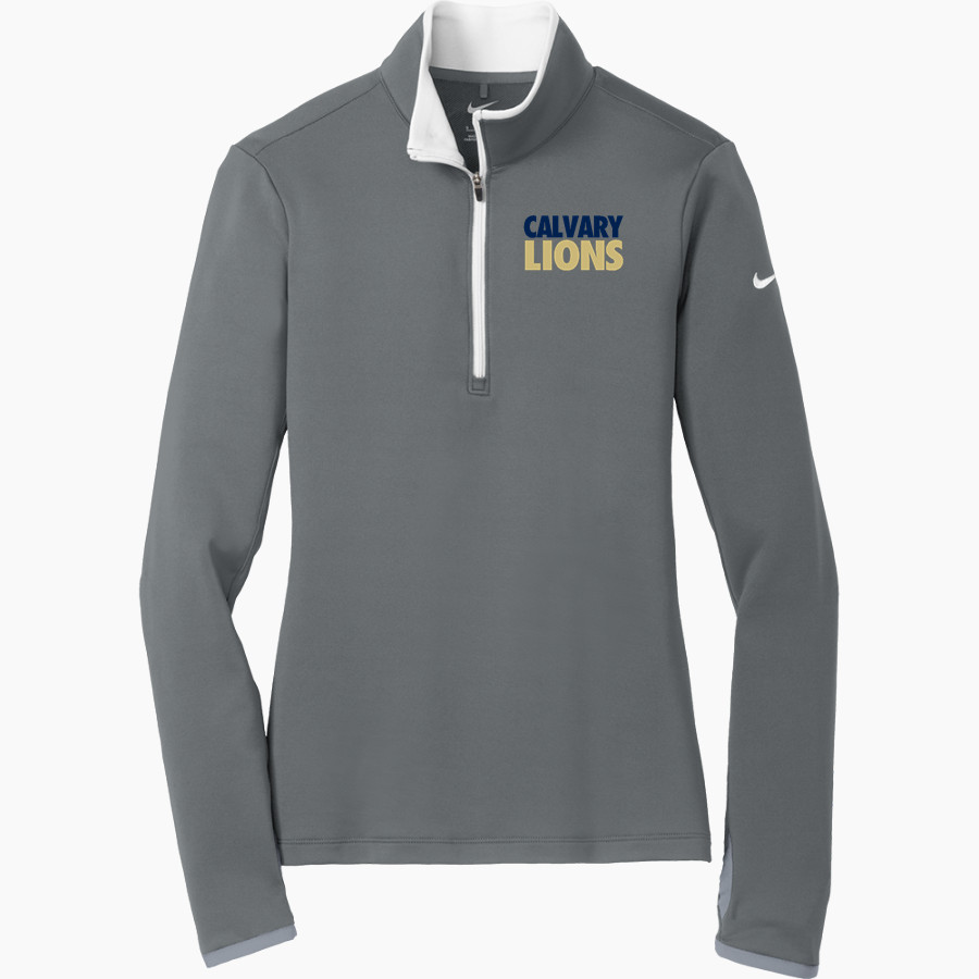 Calvary Lions <span class="pdp-name-mascot">Calvary Lions</span> Nike Women's Dri-FIT Stretch 1/2-Zip Pullover