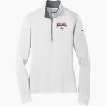 EDMOND MEMORIAL HIGH SCHOOL BULLDOGS <span class="pdp-name-mascot">EDMOND MEMORIAL BULLDOGS</span> Nike Women's Dri-FIT Stretch 1/2-Zip Pullover Front Thumbnail